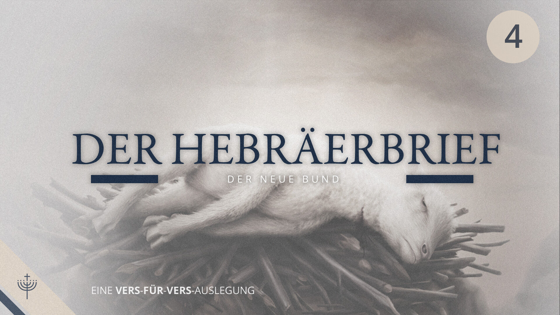 Der Hebräerbrief – Teil 4 (Kap. 5,1-6,20)